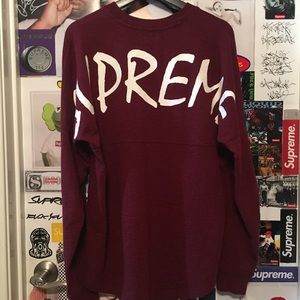 Supreme Arena Top FW 2014 Medium Burgundy Fw14 NEW